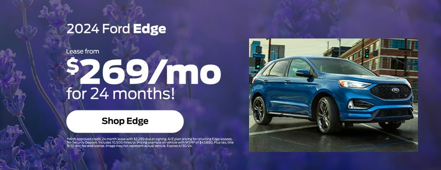 Lease A New 2024 Edge For $269/Month!
